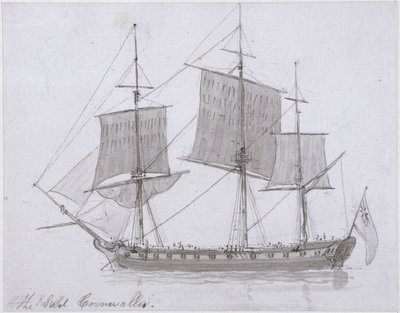 De Graaf Cornwallis, c.1786-94 door Rev. Edward Thomas Daniell